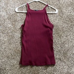 NEW Strappy burgundy going out tank top